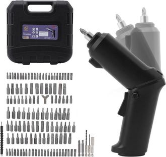 OEM Destornillador Inal&aacute;mbrico De 3,5 Nm, 1800 Mah, 3,6 V, Con 108 Accesorios, Luz Led, Portabrocas Magn&eacute;tico Y Cable De Carga Usb
