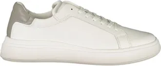 Calvin Klein White Polyurethane Men Mens Sneaker