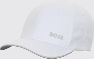 HUGO BOSS Cappello Boss in cotone con stampa logo