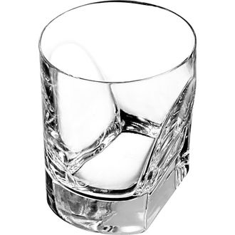 Arnolfo di Cambio Double Old Fashion Glass Conversazione Set Of 4 in Clear Crystal at Nordstrom