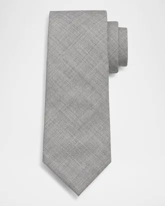 Brunello Cucinelli Men & apos;s Lightweight Wool Solid Tie