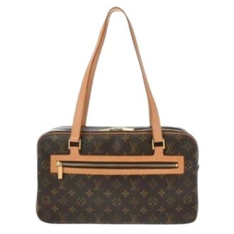 Louis Vuitton Pre-owned Shoulder Bags, female, Brown, Size: ONE SIZE Pre-owned Cite GM Shoulder Bag