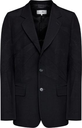 Maison Margiela Blazer monopetto sartoriale - Nero