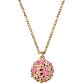 Ted Baker Bonbon Bouquet Ball Pendant Necklace in Metallic Gold at Nordstrom