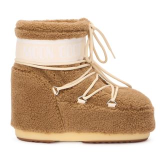 Moon Boot Moon Boot, Winter Boots, female, Brown, Size: 12 US Icon Low Boot