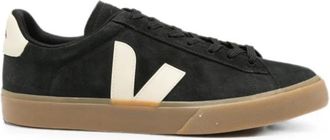 Veja Campo Suede - Heren - Sneakers - Zwart - 43 EU - Katoen - Schoenen