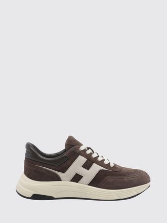 Hogan Hyperlight Suede Leather Trainers with Chunky Sole