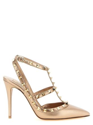 Valentino Garavani Pink Rockstud Heels