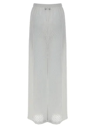 Missoni Viscose Semi-Sheer Wide-Leg Pants