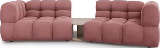 BLOOMINGLOFT Grosses 2-Sitzer Designsofa Sky mit Beistelltisch
