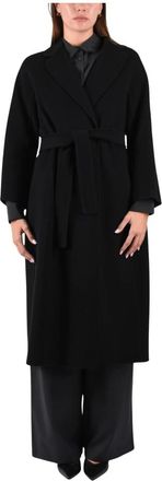 Max Mara Abrigo Esturia - Coats - Mujer - Negro - XS