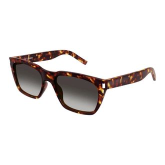 Saint Laurent Sunglasses, male, Brown, Size: 56 MM SL 598 Sunglasses