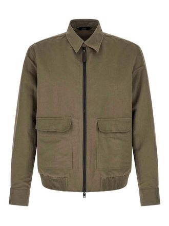 Brioni Linen Cotton Blouson