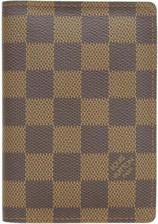 Louis Vuitton Pre-owned Paspoorthoes - Dames - Vintage Accessoires - Bruin - ONE Size - Vintage