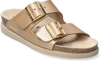Mephisto Hester Slide Sandal in Platinum at Nordstrom, Size 10