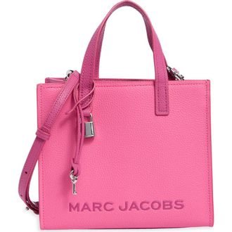 Marc Jacobs Bold Grind Mini Top Handle Satchel in Magenta Multi at Nordstrom Rack