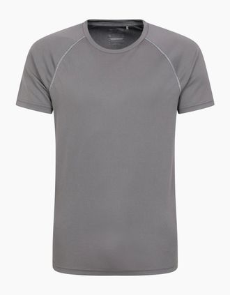 Mountain Warehouse Mens Mountain Warehouse Mens Endurance IsoCool T-Shirt - Grey - Size: 38