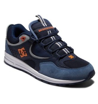 DC Sneaker DC SHOES Kalis Lite, Herren, Gr. 6,5(38,5), blau, Obermaterial: Leder / Futter: Textil / Aussensohle: Gummi, Schuhe Sneaker