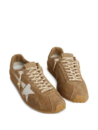 Golden Goose Sneakers Marathon Speed in pelle scamosciata - Marrone