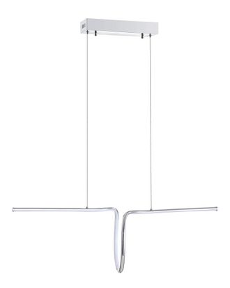 Jonathan Y Designs Jonathan Y Designs Ali 34.5In Dimmable Adjustable Integrated Led Linear Pendant