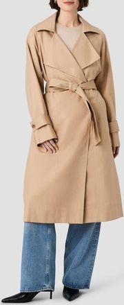 French Connection Relaxed Raglan Trench Coat in Oak Barrel at Nordstrom, Size X-Large