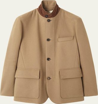 Loro Piana Mens Cotton Roadster Jacket