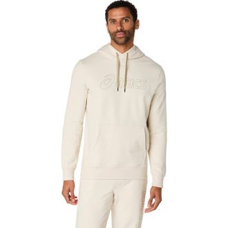 Asics Trainingspullover ASICS ASICS OTH HOODIE, Herren, Gr. XXL, birch, Obermaterial: 73% Baumwolle, 27% Polyester, normal, ohne Ausschnitt, Pullover Traini