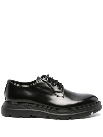 Giuliano Galiano Derby in pelle - Nero
