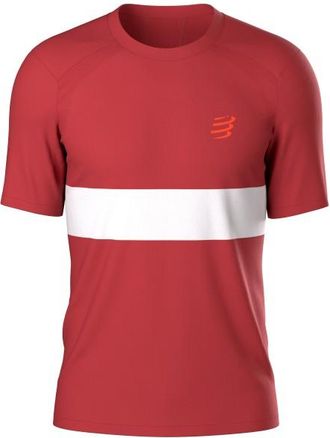 Compressport Performance S/S T-Shirt Laufshirt f&uuml;r Herren | rot