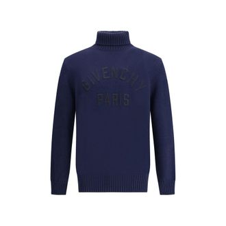Givenchy Blue Cotton Mens Sweatshirt