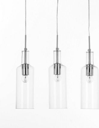 Oresteluchetta Lampadario a 3 luci cm. H.110 x L.48 x P.10