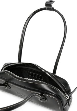 Margesherwood Calf Leather Tote Bag - Black