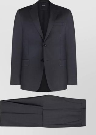 Ermenegildo Zegna wool blend tailored two piece suit