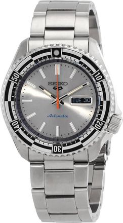 Seiko 5 Sports Automatic Silver Dial Mens Watch SRPK09K1