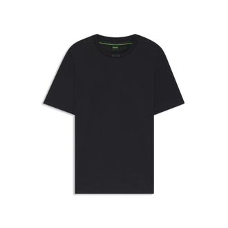 BOSS Cotton T-shirt with logo crew neck