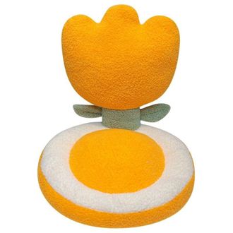 OEM Coj&iacute;n Decorativo De Felpa Con Forma De Girasol - Crezuo
