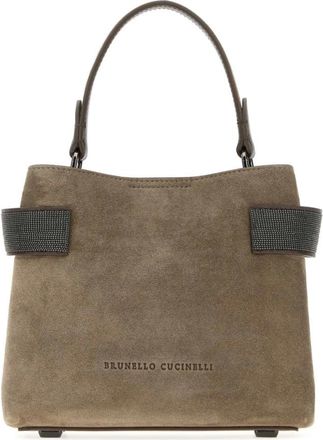 Brunello Cucinelli Tassen, Dames, Bruin, ONE Size, Handtassen