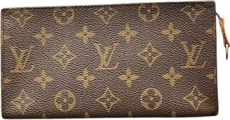 Louis Vuitton Pre-owned Wallets, female, Brown, Size: ONE SIZE Pre-owned Canvas Wallet