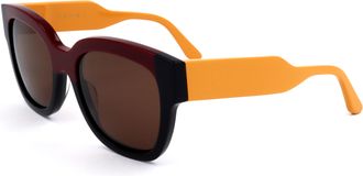 Marni Womens 54mm Bordeaux Sunglasses