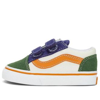 Vans (TD) Vans Old Skool V2 Tone Shoes White Multi VN0A38JN6GL