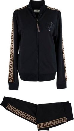 Fendi FF Zucca Trimmed Tracksuit Size 38