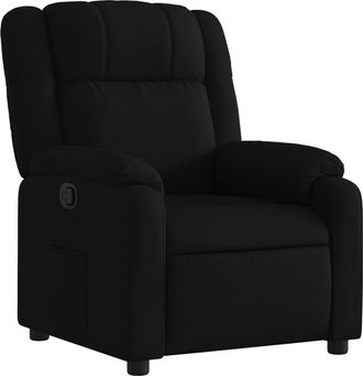 vidaXL Vidaxl - Sill&oacute;n Reclinable De Tela Negro