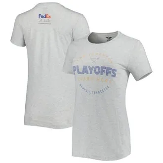 Imperial Womens Imperial Gray FedEx St. Jude Championship Playoffs Start Here Tri-Blend T-Shirt at Nordstrom, Size X-Small