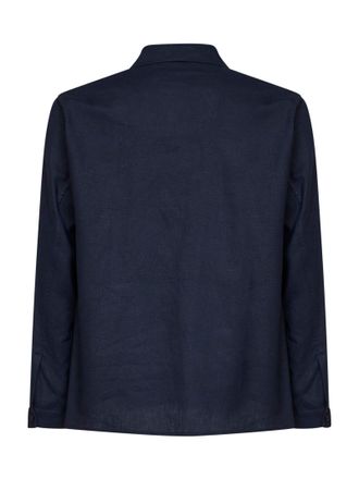 Hev&ograve; Specchiolla Overshirt - Blue