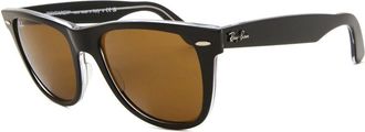 Ray-Ban Brown Square Unisex Sunglasses RB2140 129433 50