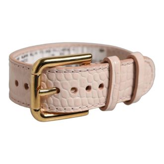 Dolce & Gabbana Dames, Accessoires, Roze, Maat: ONE Size Leer