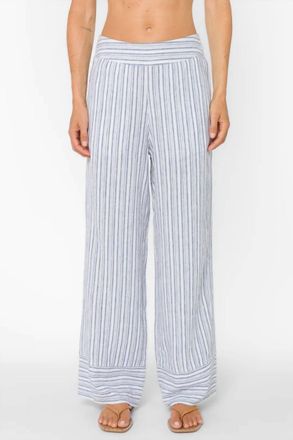 Velvet Heart Pull On Soft Pants In Washed Blue