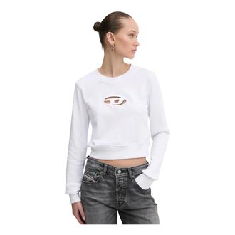 Diesel Dames, Sweatshirts & Hoodies, Wit, Maat: XS