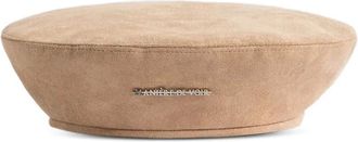 Mani&egrave;re De Voir Anya beret - women - Polyester/Lycra - One Size - Neutrals