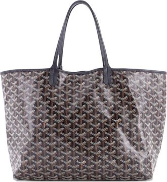 Goyard Borsa tote Saint Louis PM in tela cerata - Nero